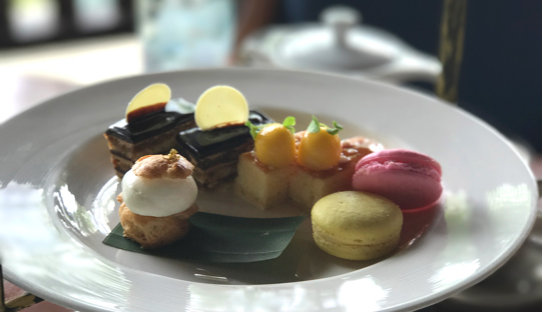 a sweet selection from the afternoon tea